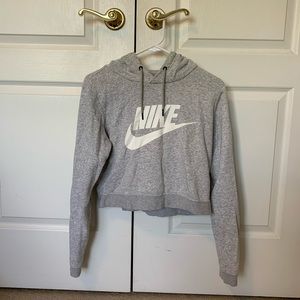 Nike cropped sweatshirt